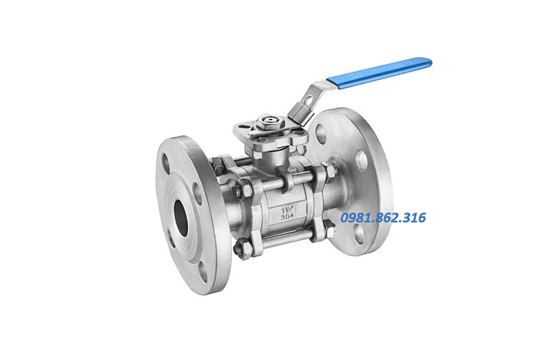 Van bi inox mat bich 1(1) Van bi inox mặt bích 1