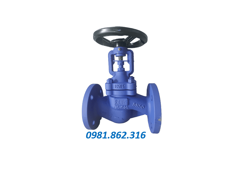 Van cau hoi mat bich 3(1) Van cầu hơi mặt bích 3